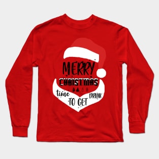 Merry Drunk Xmas Long Sleeve T-Shirt